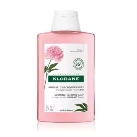 KLORANE Piwonia Szampon z ORGANICZNĄ piwonią, 200 ml