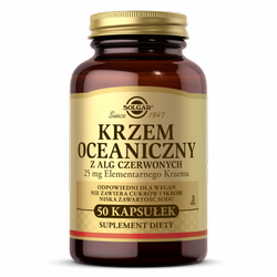 SOLGAR Krzem oceaniczny, 50 kapsułek