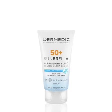 Dermedic Sunbrella Ultralekki krem ochronny SPF 50+ dla skóry tłustej i mieszanej, 40ml