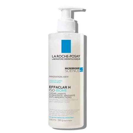 LA ROCHE-POSAY EFFACLAR H ISO-BIOME Krem myjący, 390ml