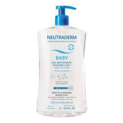 Neutraderm Baby Łagodna woda myjąca 3 w 1,1L