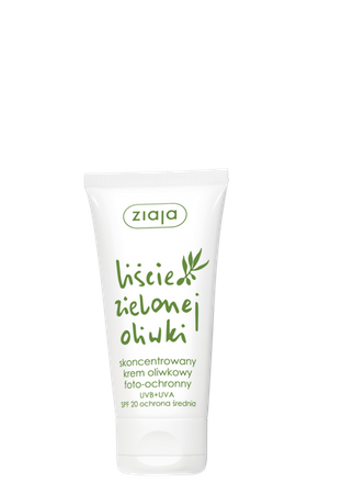 ZIAJA LIŚCIE OLIWKI Skoncentrowany Krem SPF 20, 50 ml