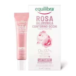 EQUILIBRA Różany liftingujący krem pod oczy z kwasem hialuronowym, 15ml