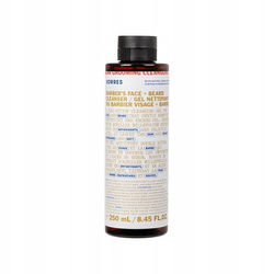 Korres Athenian Grooming Barber Żel do mycia twarzy i brody, 250ml