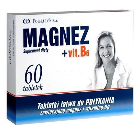 Magnez +Vit.B6 tabl. 60 tabl.