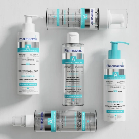 Pharmaceris A Puri - Sensimil Kremowa Emulsja myjąca, 190ml