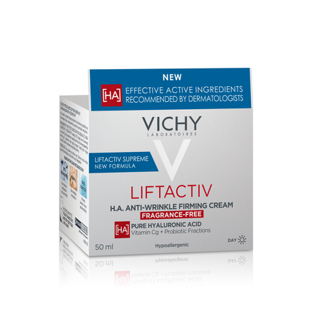 VICHY LIFTACTIV Przeciwzmarszczkowy Krem ujędrniający z kwasem hialuronowym bezzapachowy, 50 ml