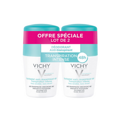 VICHY Anti-Transpirant 48h Antyperspirant w kulce, Duopak 2 × 50 ml