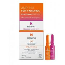 Sesderma Flash Acglicolic+C-VIT, 2 ampułki x1,5ml 