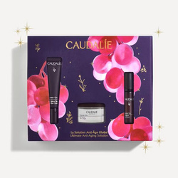Caudalie Premier Cru Zestaw Przeciw Starzeniu się Skóry: Krem pod oczy +Serum + Krem, (15+10+15)ml