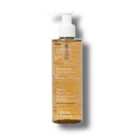 Korres Olympus Tea Oczyszczający żel do twarzy, 200ml