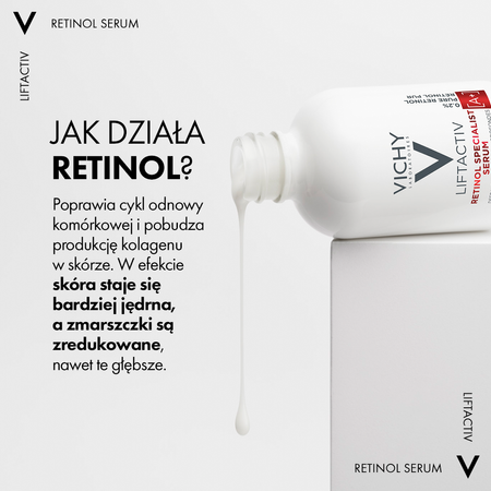 Vichy Liftactiv Pure Retinol Serum, 30ml, │ Data ważności 11/2025 │
