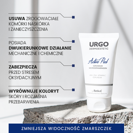 Urgo Dermoestetic Active Peel Korundowy peeling aktywujący do mikrodermabrazji, 50ml