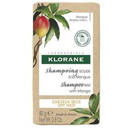 KLORANE MANGO Szampon w kostce z mango, 80 g 