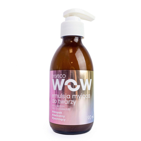 SYLVECO WOW Emulsja myjąca do twarzy, 190ml