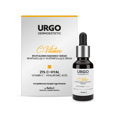 Urgo Dermoestetic C-Vitalize Rewitalizująco-Rozświetlające serum, 30ml │ Data ważności 11/2025 │