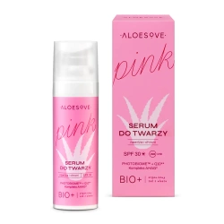 Aloesove Pink serum do twarzy SPF 30, 30ml │ Data ważności 10/2025 │