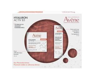  Avene Hyaluron Activ B3 Zestaw Krem na dzień + Krem pod oczy, (50+15) ml