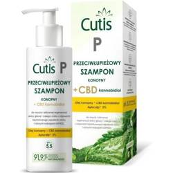 Cutis P Przeciwłupieżony szampon konopny + CBD, 150ml