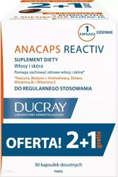 DUCRAY Anacaps Reactiv, 90 (3x30) kapsułek 
