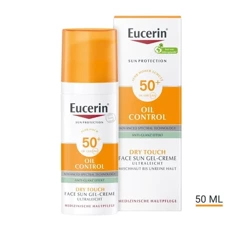 Eucerin Sun Oil Control SPF 50+ Żel-krem ochronny ultralekki, 50ml