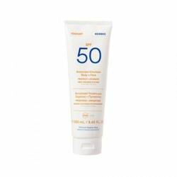 KORRES YOGHURT SUN  Emulsja do opalania do ciała i twarzy SPF50, 250ml