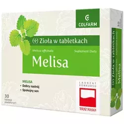 Melisa,  30 tabletek