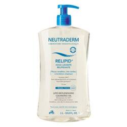 Neutraderm Relipid+ Remplenishing Cleansing Olejek do mycia  odbudowujący warstwę lipidową do ciała, 1L