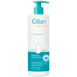 OILLAN DERM+ Kremowy Żel do mycia, 400ml