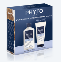 PHYTO SOFTNESS Zestaw Szampon + Odżywka, (250+175)ml