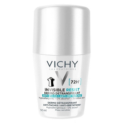 Vichy Deo Invisible Resist Dezodorant w kulce 72h, 50ml 