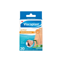 Viscoplast™ Active  Plastry piankowe, 20 sztuk