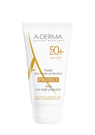 A-DERMA PROTECT Fluid SPF50+, 40ml