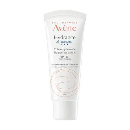 AVENE HYDRANCE UV Bogaty Krem nawilżający SPF30, 40ml