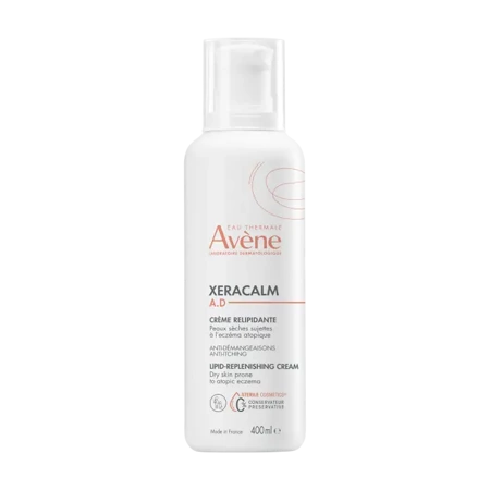 AVENE XERACALM A.D Krem uzupełniające lipidy, 400ml