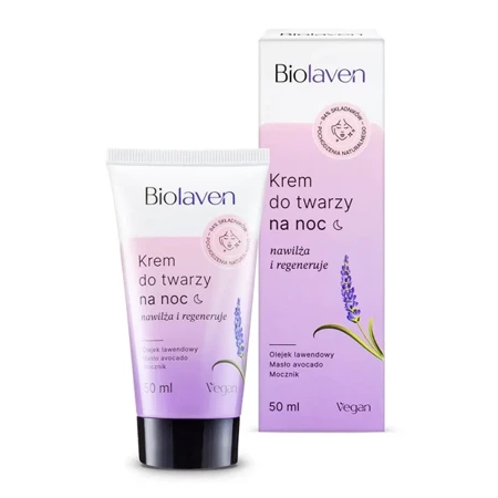 BIOLAVEN Krem do twarzy na noc, 50 ml