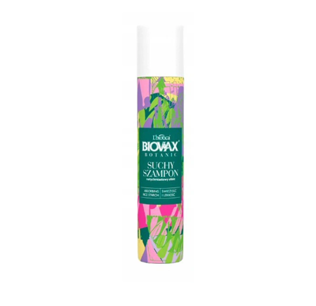 BIOVAX BOTANIC Suchy szampon aerozol, 200ml 