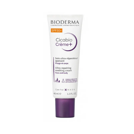 Bioderma Cicabio Creme+ Krem SPF50+, 40ml