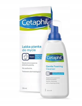 CETAPHIL Lekka Pianka do mycia, 236ml