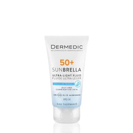 Dermedic Sunbrella Ultralekki krem ochronny SPF 50+ dla skóry tłustej i mieszanej, 40ml