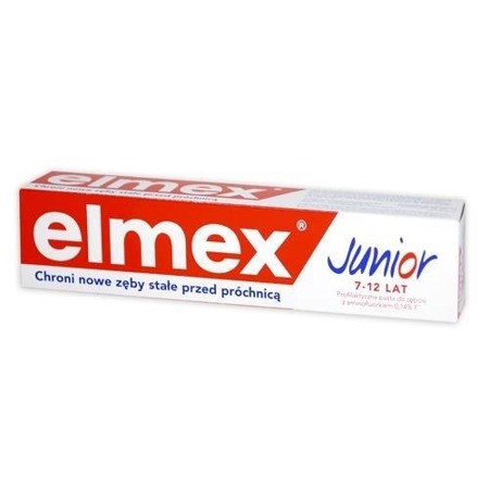 ELMEX Pasta do zębów Junior 7-12 lat, 75ml