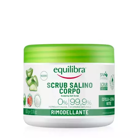 EQUILIBRA Modelujący Peeling solny,  600g