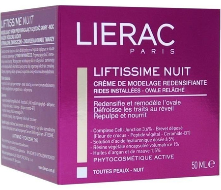LIERAC LIFTISSIME NUIT Krem modelujący na noc, 50ml