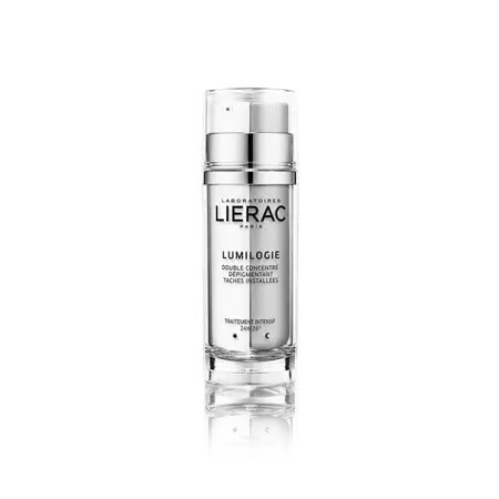 LIERAC LUMILOGIE Dwuetapowy koncentrat depigmentujący uporczywe przebarwienia, 30 ml