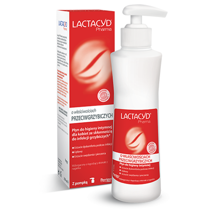 Lactacyd Pharma Płyn do higieny intymne o właściwościach przeciwgrzybiczych, 250 ml