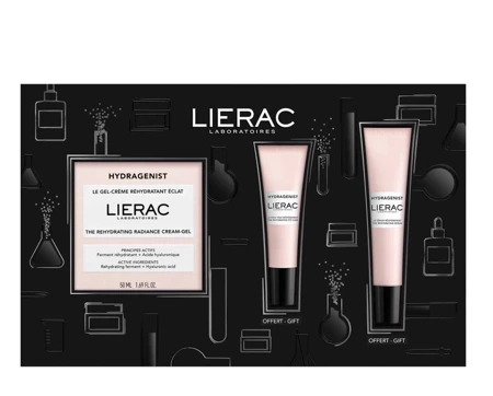 Lierac Hydragenist Zestaw Krem - Żel 50ml + Serum 15ml + Krem pod oczy 7,5ml