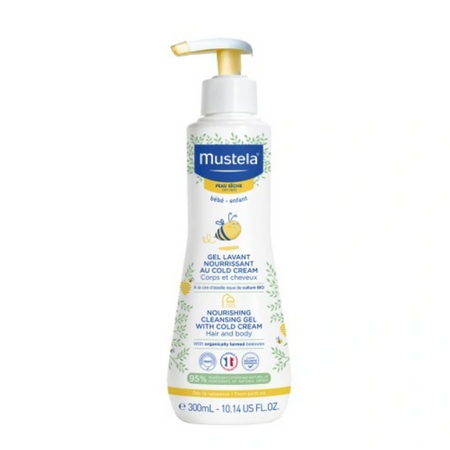 MUSTELA Odżywczy Żel do mycia z Cold Cream, 300ml