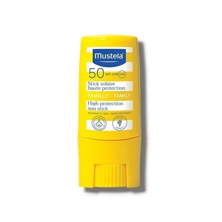 Mustela Sztyft przeciwsłoneczny SPF 50,  9 ml