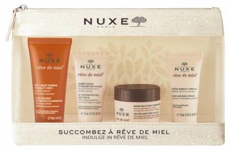 NUXE Reve de Miel Kosmetyczka Podróżna, (15+30+30+15) ml