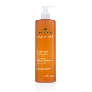 NUXE Rêve de Miel® Ultrabogaty żel do mycia twarzy i ciała, 400 ml